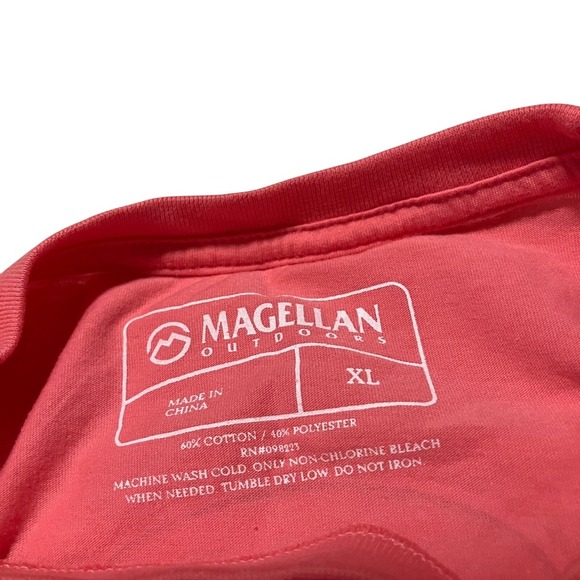 Magellan Outdoors Coral Graphic T-Shirt Women's XL Short Sleeve - Picture 5 of 5